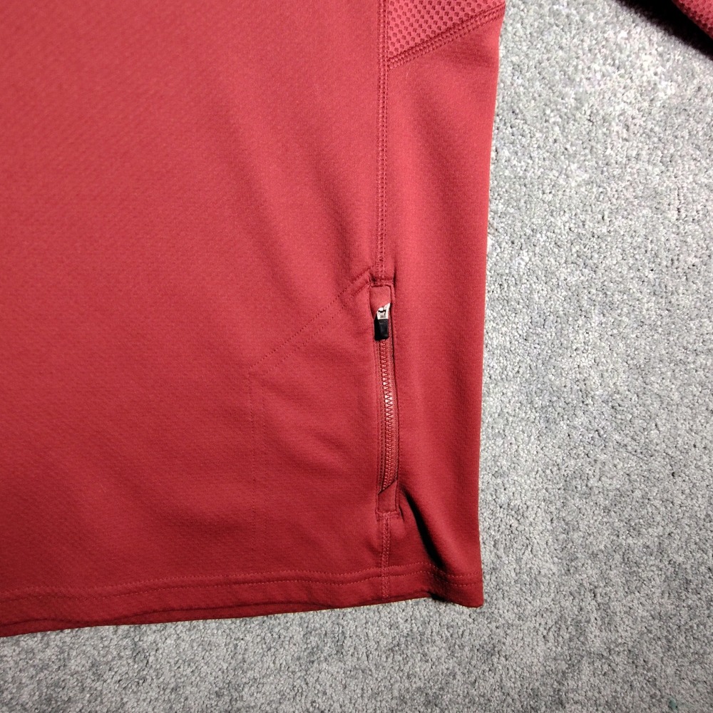 Nike Oklahoma Sooners  Pullover Half Zip Athletic Fit L Football Dri-FIT - Picture 12 of 15